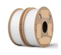 2 Rolls for CR-EALITY for H-yper PLA Filament 1.75mm 1KG for Hy-per Series PLA 3D PLA Filament for Cre-ality K1/K1 Max/for En-der-5 S1(2KG-White)