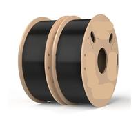 2 Rolls for CR-EALITY for H-yper PLA Filament 1.75mm 1KG for Hy-per Series PLA 3D PLA Filament for Cre-ality K1/K1 Max/for En-der-5 S1(2KG-Black)
