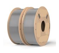 2 Rolls for CR-EALITY for H-yper PLA Filament 1.75mm 1KG for Hy-per Series PLA 3D PLA Filament for Cre-ality K1/K1 Max/for En-der-5 S1(2KG-Gray)