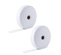 2 Rolls for Jelly Roll Batting Strip 2 1/4 Inch, 50 Yards Soft Cotton Blend Batting Roll Fabric for Quilting Clearance Throw Rugs Braided Rug