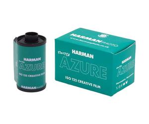 2 Rolls HARMAN Switch Azure 125 Creative 35mm Color Print Film, ISO 200, Daylight, 36 Exposures, 1 Roll