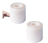 2 Rolls Hydrocolloid Roll for Wound Care 5cm*3 m, Self-Adhesive Wound Dressing Pads, Cut-to-Size Waterproof Hydrocolloid Bandages Patch, Flexible & Skin-Friendly for Cuts, Blisters, Acnes, Scratches