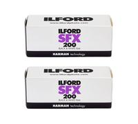 2 Rolls - Ilford SFX 200 ISO - 120 Black & White Film - EXPIRY 09/2026