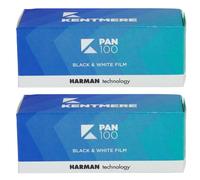 2 Rolls - Kentmere 100 ISO 120 Medium Format - Black and White Film - Exp 01/25