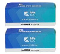 2 Rolls - Kentmere 100 ISO 120 Medium Format - Black and White Film - Exp 10/27