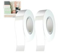 2 Rolls Label Maker Tape,Waterproof Label Maker Tape,Self Adhesive Labe/l Ta/pe,Name L/abels,L/abels Stickers,White Sticky La/bels,NAM/e Tags for Clothes,Sticky NAM/e Lab/els,12x40mm,160pcs