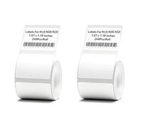 2 Rolls Label Maker Tape,White 40mm x 30mm 480pcs Thermal Laminated Self-Adhesive Labels,White Multipurpose Labeling Tape for M110/M200/M220/P50/B3S/T50pro Label Maker, for Jars, Bottle, Package