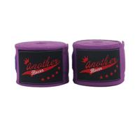 2 Rolls of 3 Meter Sports Bandages, Essential for Fighter Hand Protection (Purple)