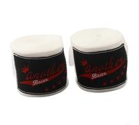 2 Rolls of 3 Meter Sports Strap for Hands, Perfect for Boxing and Taekwondo (White)