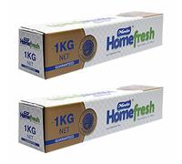 2 Rolls of 64M Aluminium Foil Paper 30cm x 64m, 18 Micron Tin Foil Recyclable Aluminium Sandwich Sheet Wrapping Paper Foil Wrap Food Service Catering Perfect for Grilling Baking Roasting