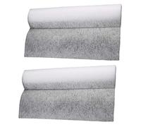 2 Rolls of Grease Filters Paper Extractor Fan Cooker Oil- proof Papers Rang Hood Paper Replacement Heat- resistant Kitchen Tools for Home Restaurant 5m White