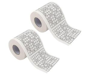 2 Rolls of Sudoku Paper Towels, Puzzle Games, Training Mathematical Thinking, Creative Birthday Party Gifts.