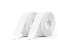 2 Rolls Original P21 Label Tape Replacement, 14 x 40 mm Continuous Label Tape Value Pack Label Maker Tape, Customised Label Printing Paper for Office, Office, School