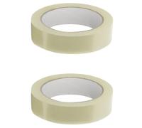 2 Rolls Packaging Tape 24mm x 66m - Extra Long Transparent Cellotape Packing General Purpose Cello tape for Sticky Sealing, Parcels, Crafts and Dispensers.
