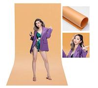 2 Rolls Peach PVC Backdrop Photography for Photo Video 120x200cm / 4x6.5ft Portable Matte PVC Background, for Pictures YouTube Product Photography Commodities Streaming Media