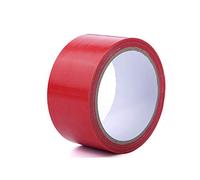 2 Rolls Red Duct Tape Waterproof Self Adhesive Repair Bookbinding Cloth Tape Heavy Duty Gaffer Tape for Indoor Outdoor Repairing (10cmx10m, Red)