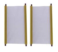 2 Rolls Reusable Large 59 x 20 inches Magic Cloth Water Writing Cloth Chinese Calligraphy Scrolls Paper Blank for Sketching and Tracing