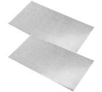 2 Rolls Self Adhesive Mirror Mosaic Tile Stickers, Silver