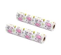 2 Rolls Shelf Drawer Liner Non Adhesive Shelf Paper Protector Washable Refrigerator Mats Anti-mildew Drawer Liner Pads Waterproof Drawer Mat for Kitchen Cabinet Cupboard Drawer, 30x300cm