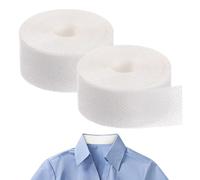 2 Rolls Shirt Collar Protectors | selff- Adhesive Absorbent Collar Liners Pads | Anti-Dirty disposablee Shirt Neck Liner | Hats Pads For Sun Hats, Blouses, Shirts, T-Shirts Caps