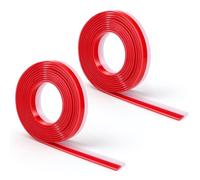 2 Rolls Splinter Guard Strip for Track Saw Guide Rail, 3M / 118 Inch | Clear Self-Adhesive Anti-Splinter Replacement Tape, Compatible with Festool FS/2 FSK 495207, Guide Rail Edge Protector