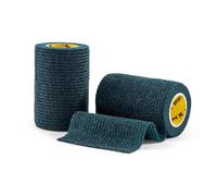 2 Rolls SPORTTAPE Self-Adhesive Cohesive Bandage, 7.5cm x 4.5m, Dark Green - Compression & Vet Wrap for Dogs, Horses, Sports Stretch Tape for Football, Ankles, Joints, Wrists and Sock Tape