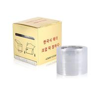 2 Rolls Tattoo Cover, Barrier Film Tattoo Wrap Disposable Hygiene Tattoo Cling Film Make Up Transparent Plastic Roller for One-Way Eyebrow Lips Permanent Makeup Accessories