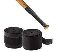 2 Rolls Tennis Racket Grip Tape 1.1mm Baseball Bat Grip Tapes Multi Sport Handle Tape Tacky Overgrip Non-Slip Sweat-Absorbing Cushion Wrap for Golf Tennis Softball Hockey Pickleball Badminton Bike