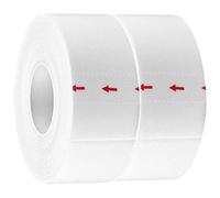 2 Rolls White Self Adhesive Collar Protector Sweat Liner, Cut to Fit Hats | Hot Melt Adhesive, Non-Woven Fabric, Skin-Friendly Design, Helps Keep Moisture Away during Sports Training