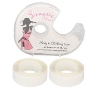 2 Rolls Women Double Sided Tape with Dispenser Transparent for Fashion Clothes Body All Skin