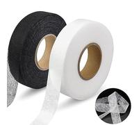 2 Rolls Wonder Web Hemming Tape - 50M Each, 2cm Wide No-Sew Fabric Fusing Tape for Trousers, Curtains, and DIY Projects