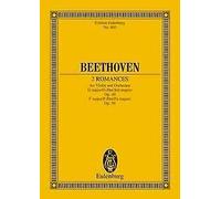 2 Romances G major and F major op. 40 / op. 50 violin and orchest
