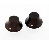 2 Rosewood Bell Knobs Push-On Allparts PK-3197-0R0