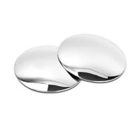 2" Round HD Glass Frameless Convex Rear View Mirror,50.8mm Glass Convex Rear View Blind Spot Mirrors Compatible with Cars Trucks,Van,SUV,Large Vehicle car mirror
