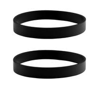2 Rubber Replacement Drive Belts for Compatible Vacuum Cleaner Brush Bars | Flexible Rubber Vacuum Belts for Compatible Upright Cleaner Brush Bar Drive Systems