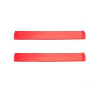 2 Rubber Scrapers for Karcher WV6 Vacuum Effective for Water Stain Removal (Red)