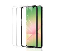 2×Screen Protector for Galaxy A56 + 1×Installation Frame, 9H Hardness Tempered Glass Film Case Friendly HD Clear Easy Installation No Bubbles No Dust Scratchproof Impact-Protection
