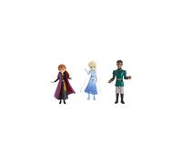 Disney Hasbro Frozen E6912ES0 Anna Elsa and Destin Mattias Frozen 2 Movie Figures, Multicoloured,