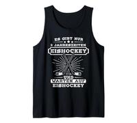 2 Seasons: Ice Hockey & Waiting Ice Hockey Fan Gift Tank Top