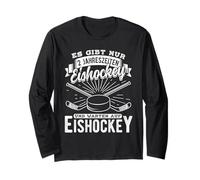 2 Seasons: Ice Hockey & Waiting Ice Hockey Humor Long Sleeve T-Shirt