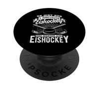 2 seasons: Ice Hockey & Waiting Ice Hockey Humor PopSockets Adhesive PopGrip
