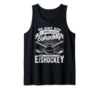 2 Seasons: Ice Hockey & Waiting Ice Hockey Humor Tank Top