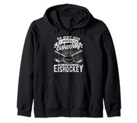 2 seasons: Ice Hockey & Waiting Ice Hockey Humor Zip Hoodie