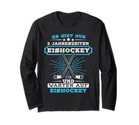 2 Seasons: Ice Hockey & Waiting Ice Hockey Long Sleeve T-Shirt