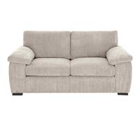 (2 Seater , Cream) Jumbo Cord Amalfi Sofa in Soft Cord Fabric