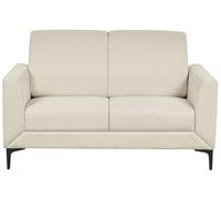 2 Seater Fabric Sofa Beige FENES