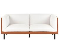 Sofa 2 Seater VORGOD Fabric Off-White