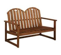2 Seater Garden Bench Wooden Deck Chair Outdoor Patio Seat Sofa Benches Wood