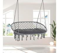 2 Seater Hanging Hammock Chair with Soft Cushion