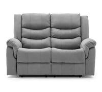 (2 Seater) Seattle Fabric Manual High Back Recliner 3+2+1 Suite Sofa Armchair Set